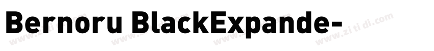 Bernoru BlackExpande字体转换 Bernoru BlackExpande字体转换